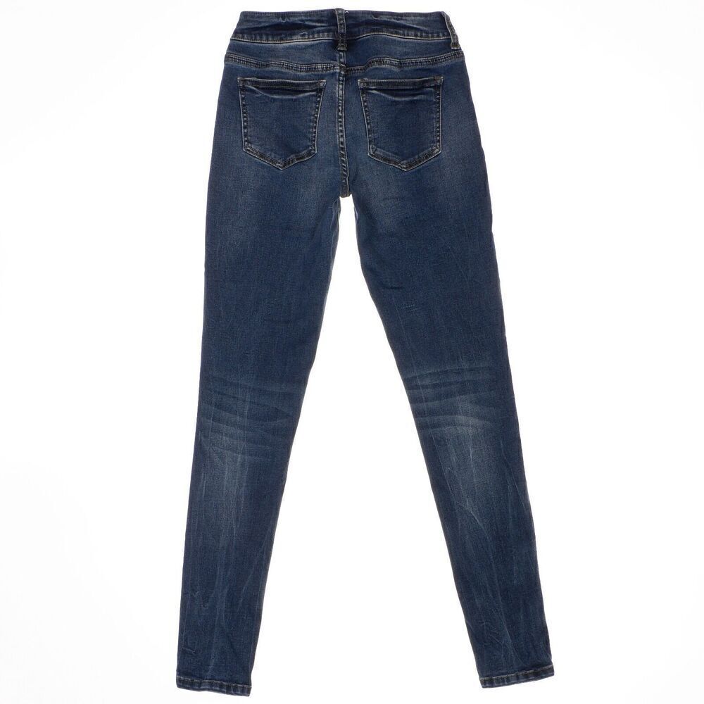 🦩 Maurices High Rise Jegging Size XS-R Womens Denim Stretch Measures 24x27.5 - Picture 3 of 9
